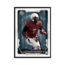2015 Bowman Brandon Bridge RC Football Cards #96