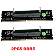 2X Upgraded DDR5 Laptop To DeskTop Memory Adapter Connector Converter Board US