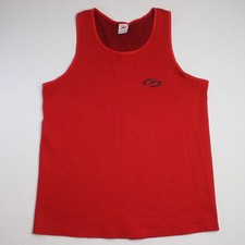 Vintage Speedo Tank Top Embossed Logo Size XL Made In USA Surfer Y2K Swim