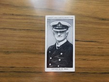 Lambert &Butler 1915 Naval Portraits #17 Captain W R Hall HMS Queen Mary Cruiser