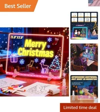 Dynamic LumiBoard LED Drawing Tablet 15.8"x11.9" – A Creative Gift for All Ages