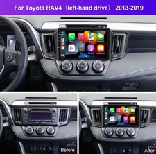 Toyota Rav4 10 2013-2018 Apple Carplay Android 14 Car Gps Radio Stereo 464g O