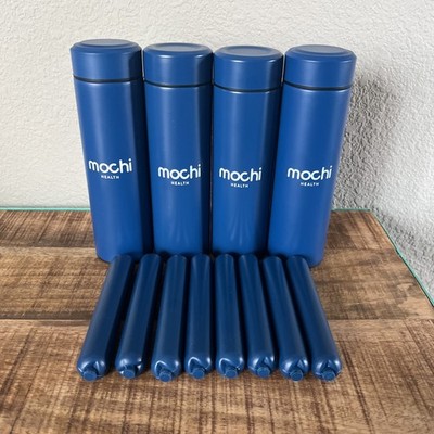 4X Mochi Health Insulated Metal Bottle Cooler Gel Packs Travel Container Peptide