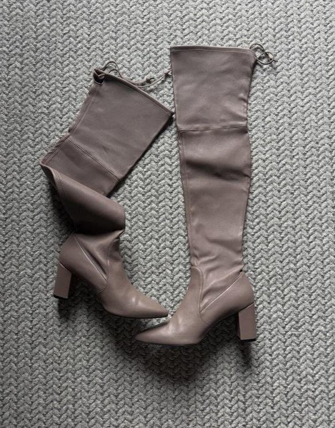 Women Stuart Weitzman Boots Beige 39