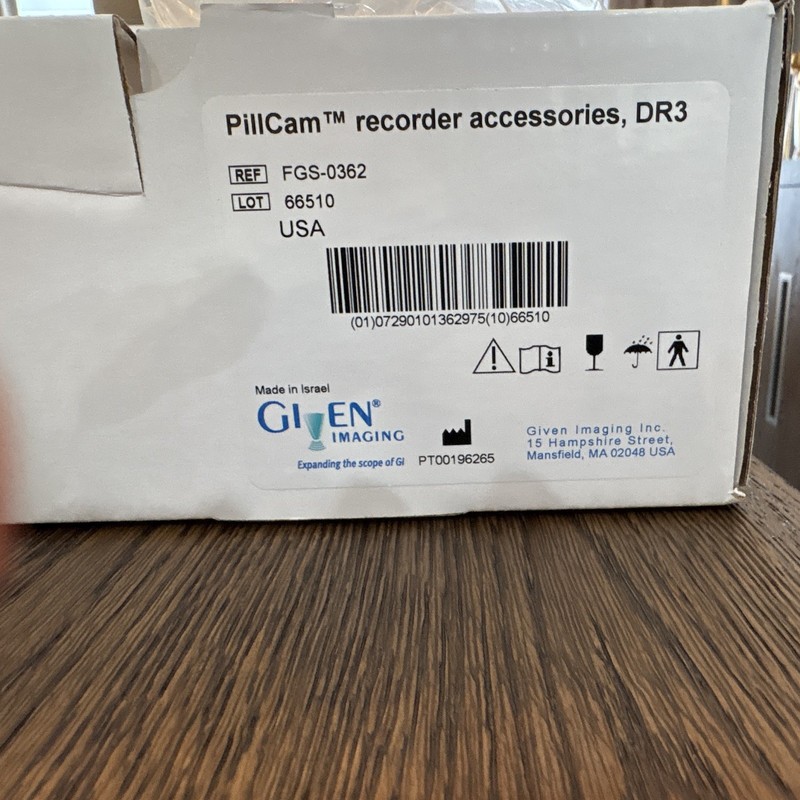 Given Imaging PillCam DR3 Gastroenterology Recorder Accessories FGS-0362