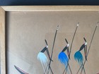 Signed African Warrior  Canoe Scene Gouache Painting by Japhet READ ! — photo 5