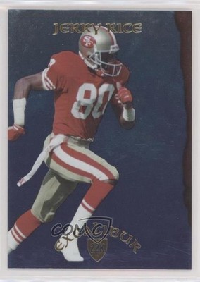 1997 Collector's Edge Excalibur 22K Knights 664/2000 Jerry Rice #08 HOF 0d6q