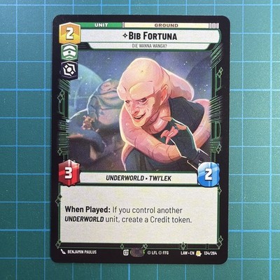 Star Wars Unlimited - Bib Fortuna 134