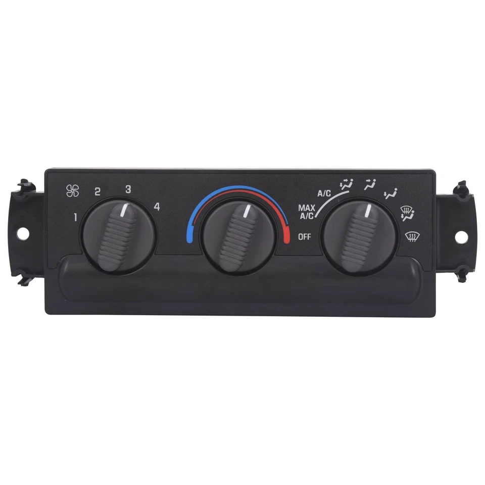 For Chevy S10 GMC Sonoma Bravada 1998-2005 AC Heater Climate Control Switch Unit - Image 4 of 4
