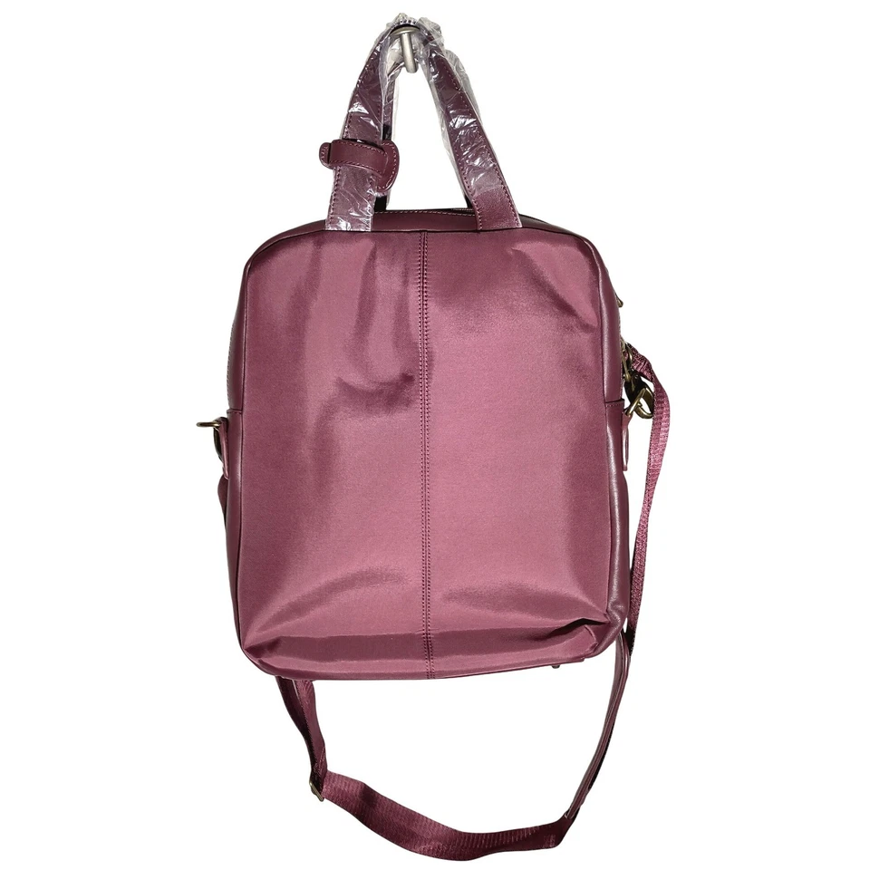 Bolsa de transporte para laptop JILL E Designs Adrienne Berry couro náilon - Imagem 2 de 4