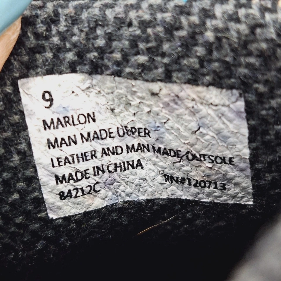 Eddie Bauer Marlon Lace Up Toddler Boots Boys 9 Leather Blend Side Zip Work - Image 3 of 4