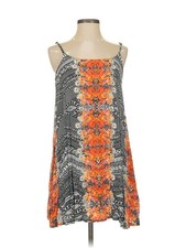 Minkpink Women Orange Casual Dress XS