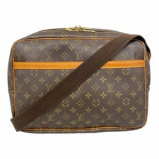 5Pb2244 Louis Vuitton Shoulder Bag Monogram Reporter Gm M45252 Brown Used Ladies