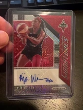 2020 Prizm Signatures MOJO /25 WNBA Aja Wilson Auto SG-AJW Las Vegas Aces