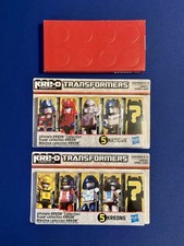 KRE-O Transformers Ultimate Kreon Collection 2 set e Optimus Prime 2011 SDCC