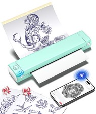 Phomemo Tattoo Stencil Printer, M08F Wireless Thermal Tattoo Printer with 10p...