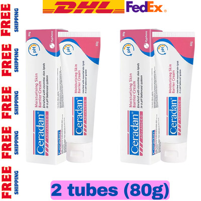 CERADAN Cream Ceramide Dominant Skin Barrier Repair Cream For Dry Itchy 80g x 2