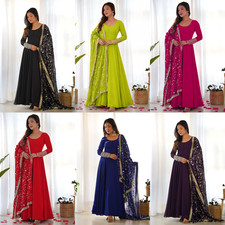 Women Dress Pakistani Salwar Kameez Readymade Suits Indian Wedding Party 3 Piece