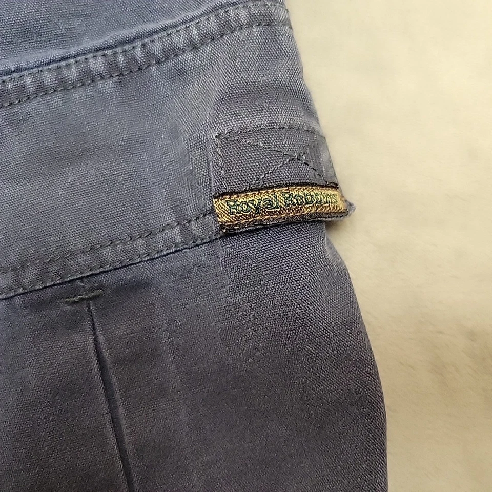 Pantalones Cortos Royal Robbins Mujer 10 Azul Lona 100% Algodón Clásicos Senderismo Aire Libre Foto 3 de 4