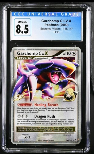 Garchomp C LV.X graded CGC 8.5 for sale on eBay