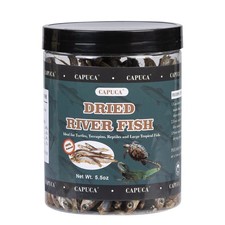 Dried River Fish - Dried Minnows Natural Food for Turtles Terrapins Cats Rept...