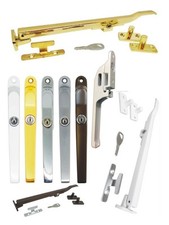 Timber Window Casement Stay Arm Lockable & Wood Window Handle Fastener