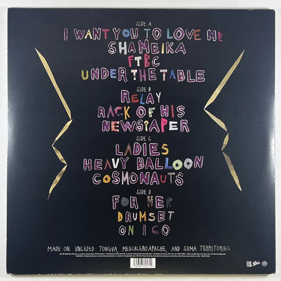 Fiona Apple “Fetch the Bolt Cutters” 2LP/Clean Slate (NM) Ltd Ed Bronze Insert Foto 2 de 4