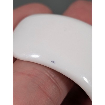 Fossil White Cuff‎ Watch Womens Minimalist Acrylic Bangle Working Fossil White Cuff Watch Womens Minimalist Acrylic Bangle  main image 4