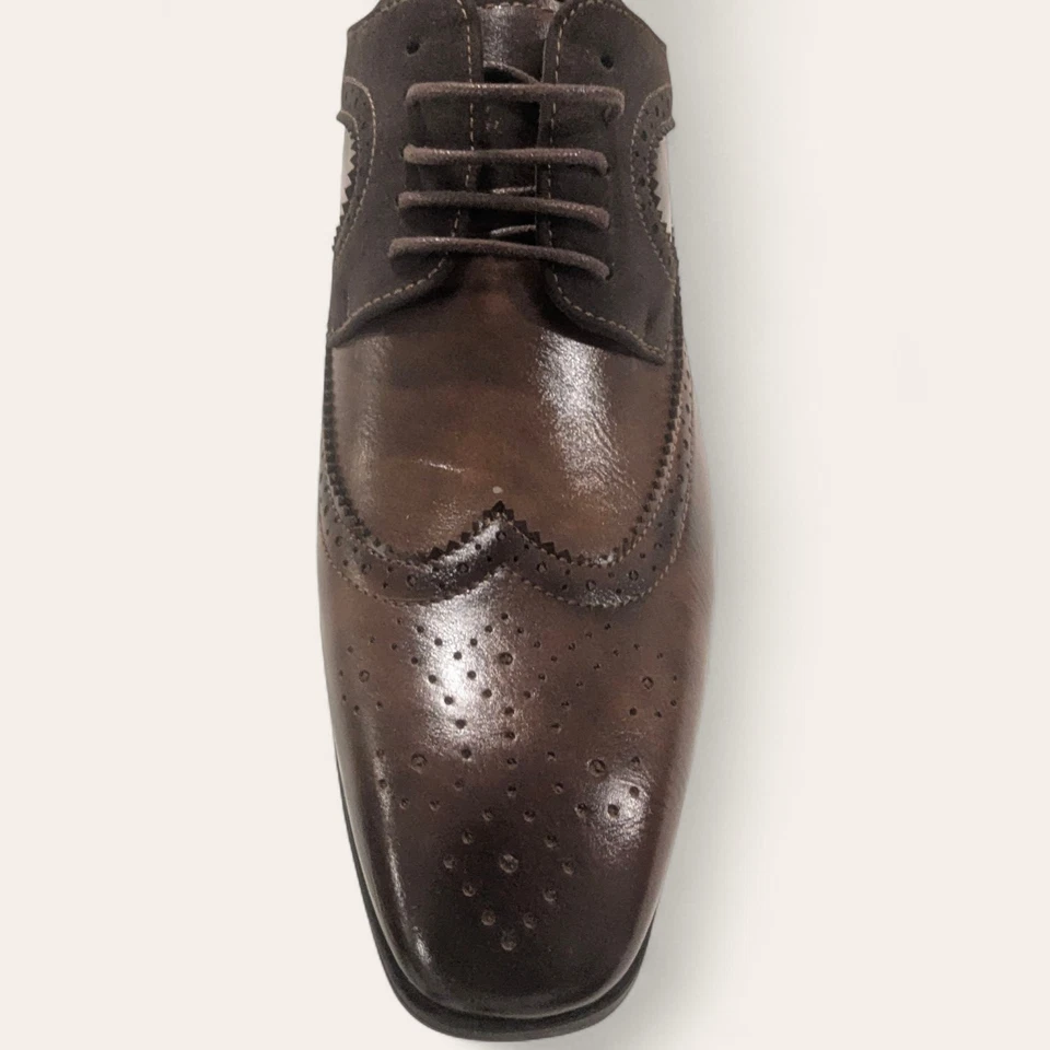 Zapatos mocasines de cuero Ferragamo David para hombre talla US 8 EU 41 Foto 3 de 4