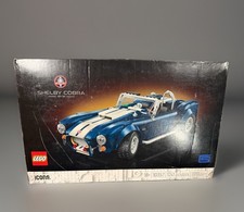 Lego Icons 10357 Shelby Cobra 427 S/c Open Box All Bags Sealed Complete