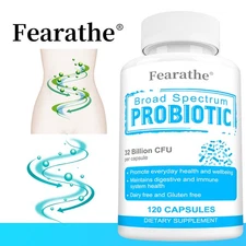 Probiotic capsules to improve digestion and support gut and immune health