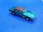 Hot Wheels Redline CUSTOM T-BIRD Aqua Car . Excellent Shape Made In Hong Kong