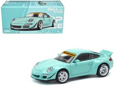 Pop Race PR640237 1/64 997 RWB Light Blue