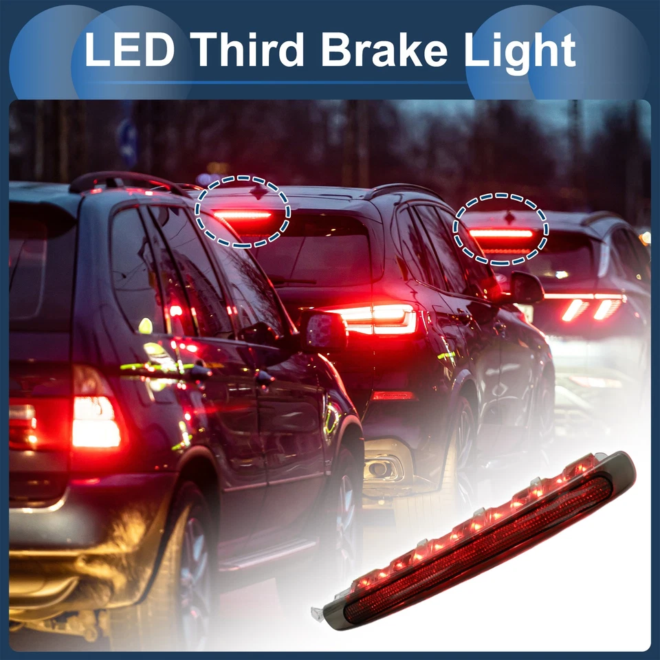 Tercera luz de freno LED para Seat Altea tipo XL 5P 2006-2015 carcasa negra Foto 2 de 4