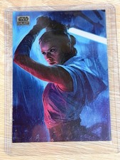Topps Star Wars Galaxy The Duel Rey Trading Card #72 Richard Luong Non-Sport