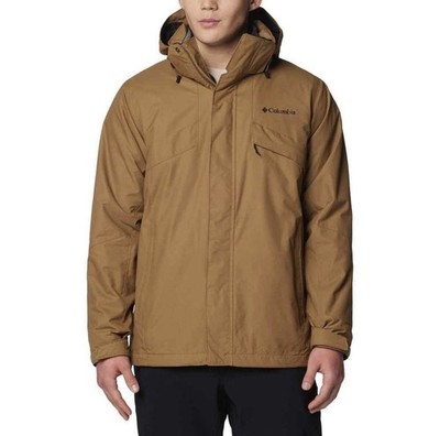 Columbia Bugaboo II Fleece Interchange Winter Jacket Delta Brown Men's Size 3X