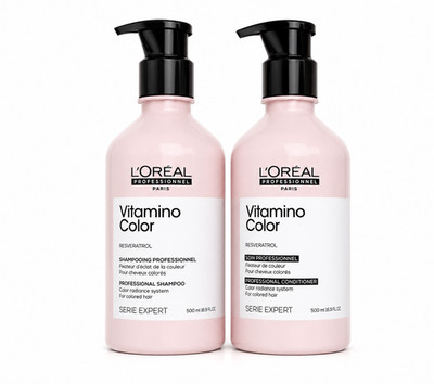 L'Oreal Professionnel Serie Expert Vitamino Color Shampoo & Conditioner Set
