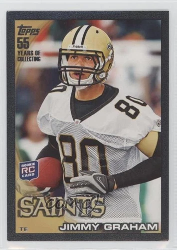 2010 Topps Black /55 Jimmy Graham #265 Rookie RC