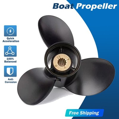 NEW 11 1/8 x 13 Outboard Propeller For Mercury Boat 25-70HP 13 Spline Tooth,RH