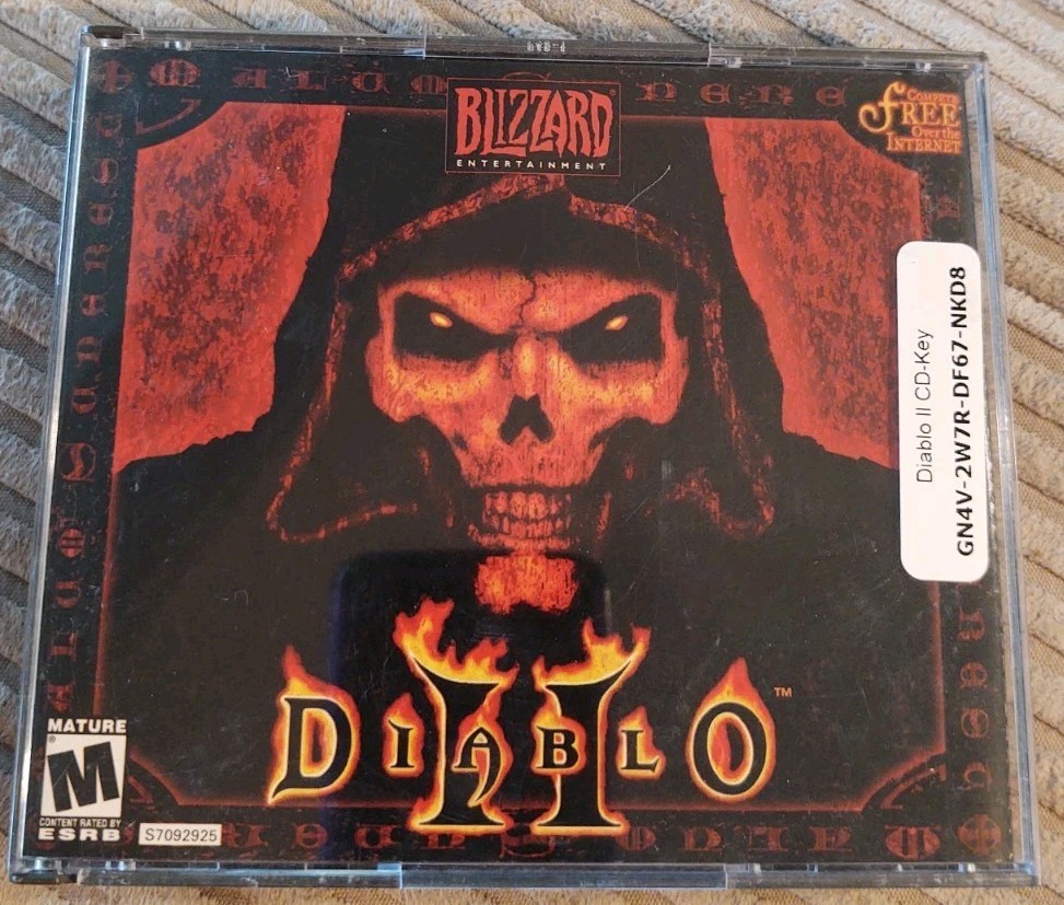 Diablo 2 Collector's Edition PC Blizzard Entertainment Rare Game 3
