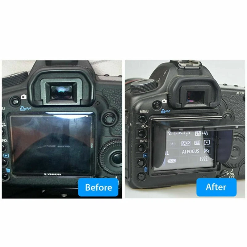3 Inch LCD Shade SLR Camera Screen Universal Detachable Pop-UP Hood Protector - image 3 of 4