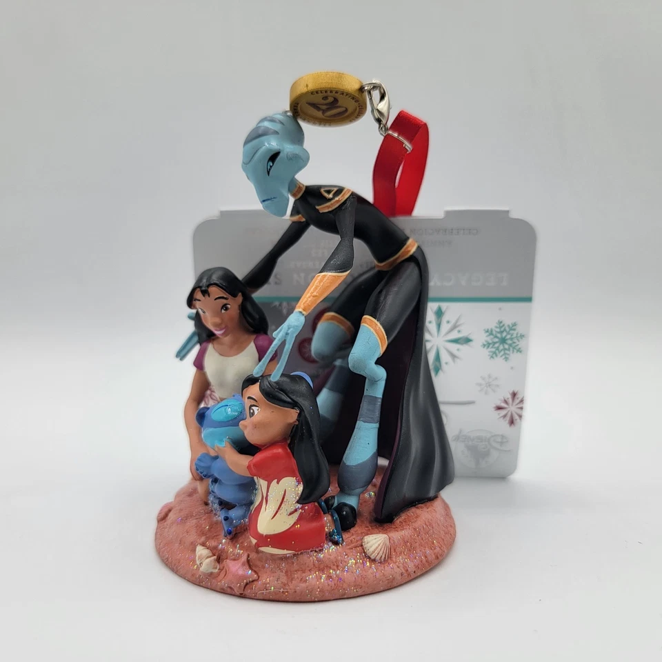 Disney Lilo and Stitch Sketchbook Ornament 20th Anniversary Legacy New with Tag - Image 2 of 4