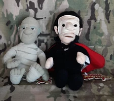 Vintage Stuffins Universal Monsters Plush Mummy & Phantom of the Opera