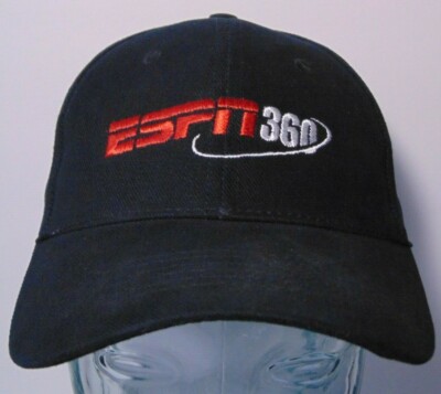 ESPN3 ESPN360 ESPN Streaming Service ESPN Hat Sports Cap NCAA NFL MLB NHL PGA
