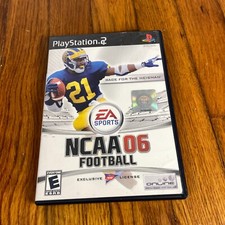 NCAA Football 06 (Sony PlayStation 2, 2005) PS2 Complete in Box CIB