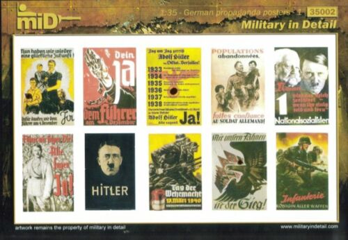 Military IN Detail 1/35 Tedesco Posters #1 - Afbeelding 1 van 1