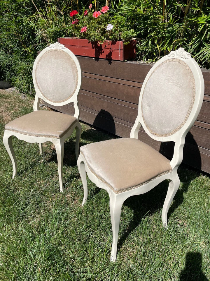 Винтажный набор стульев и скамеек Empire - Изображение 2 из 4