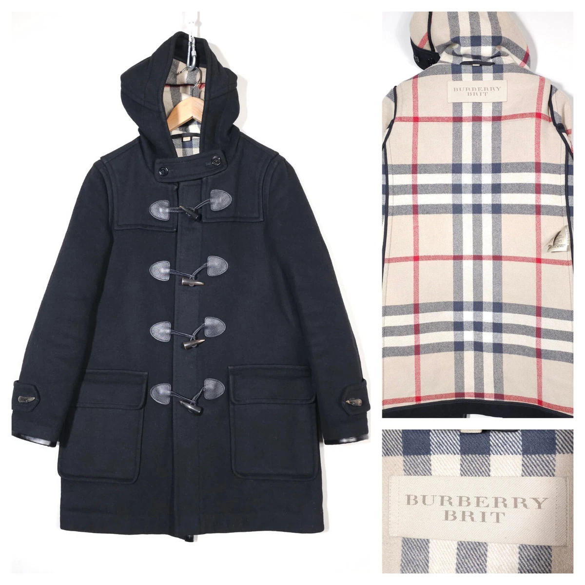 Burberry Brit Duffle Coat In Women's Coats & Jackets for sale | eBay