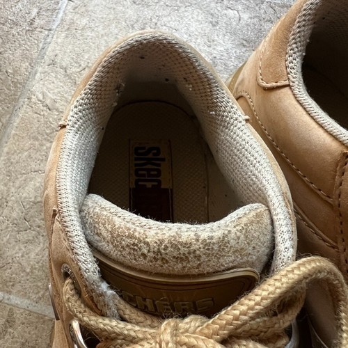 Vtg Y2K Skechers Chunky Platform Sneakers 6.5 Wheat Distressed Grunge Utility - Picture 6 of 11