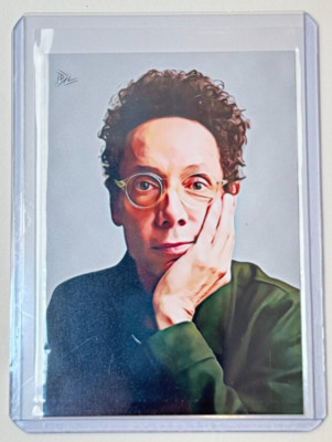 Malcolm Gladwell Limited Edition Artist Signed  Iconic Author  Trading Card 2/10